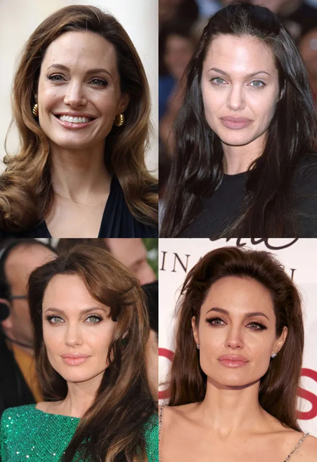 De mooiste kapsels van Angelina Jolie