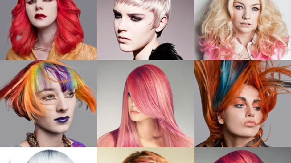 Gekke haarkleuren: trends 2013