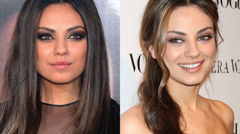 Mila Kunis hair: Sleek 'n shiny brunette locks