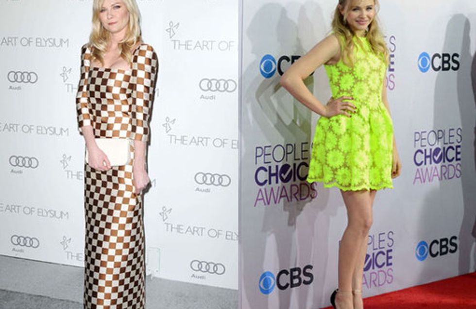 Celebrities wearing SS13 trends: One step ahead