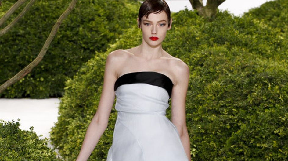 Ein Traum aus Blüten: Dior zeigt Couture-Kollektion in Paris