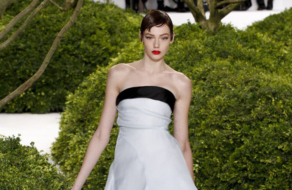 Ein Traum aus Blüten: Dior zeigt Couture-Kollektion in Paris