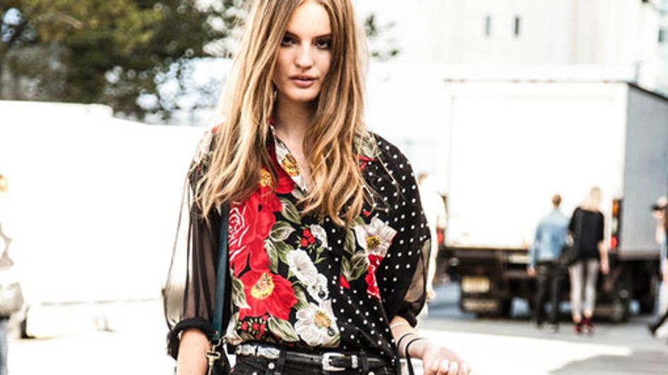 Model style: Off duty fashion