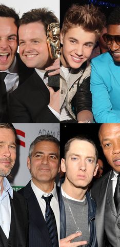 Celebrity best mates: Star-studded bromances
