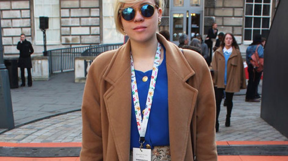 Streetstyle tijdens London Fashion Week Herfst / Winter 2014