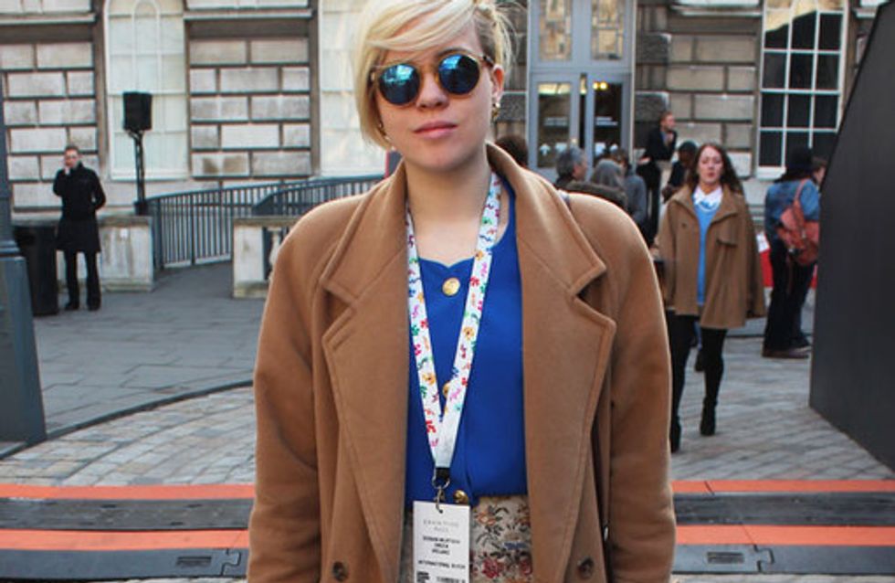 Streetstyle tijdens London Fashion Week Herfst / Winter 2014