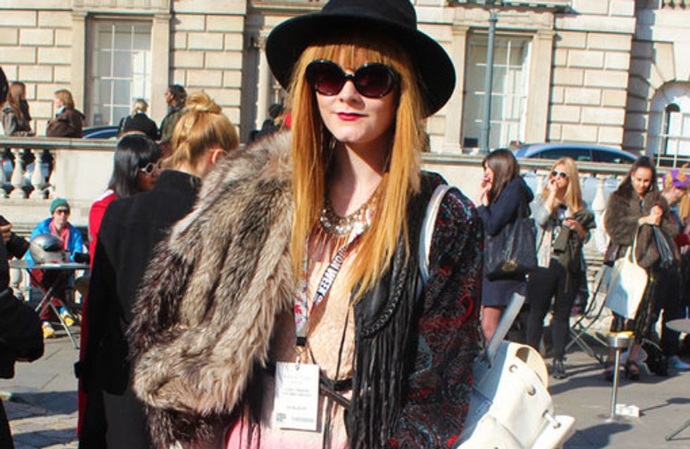 Street Style at LFW autumn/winter 2013 - 2014