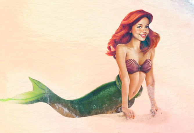 Ariel de "La Sirenita"