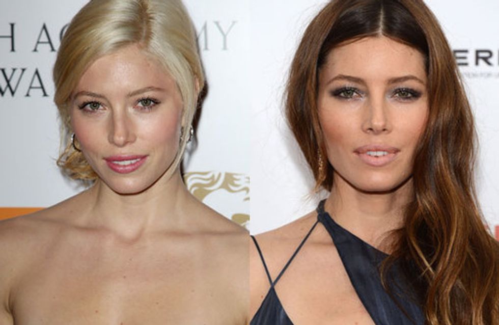 Ook de celebs kunnen niet kiezen: blondine of brunette?