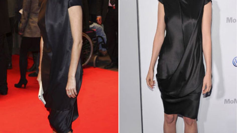 Zwei Stars, ein Outfit: Wem steht der Look besser?