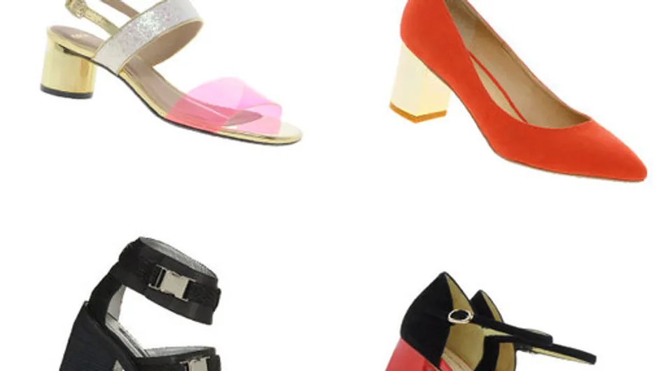 Blockette heels: The new season shoe