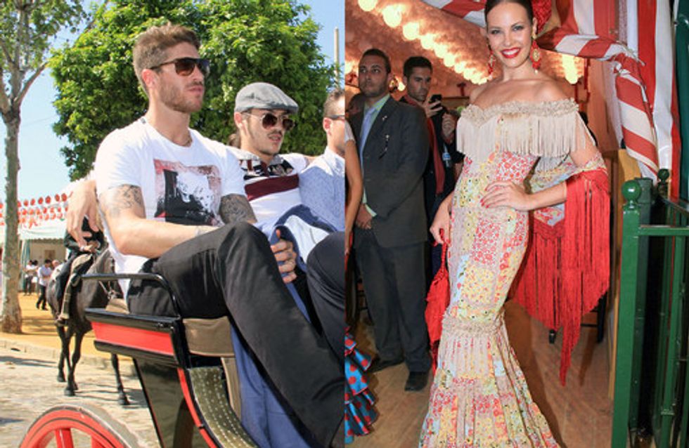Los famosos se despiden de la Feria de Abril