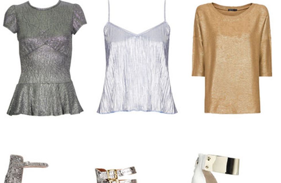 Metallic fashion: 40 dazzling looks
