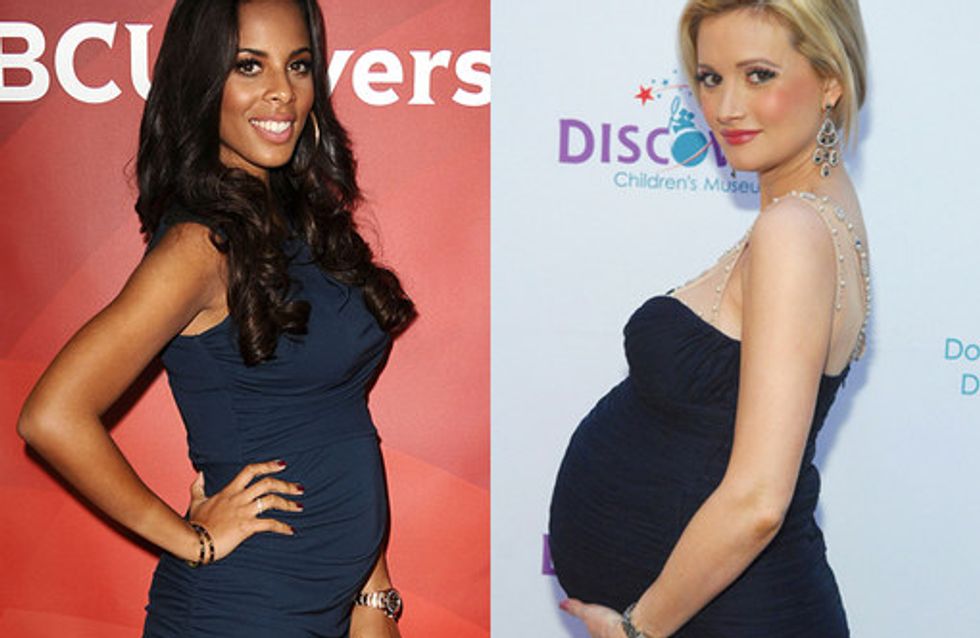 Pregnant celebrities and celebrity babies 2013