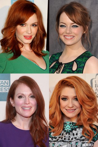 The hottest A-list red heads