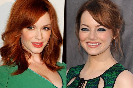 The hottest A-list red heads
