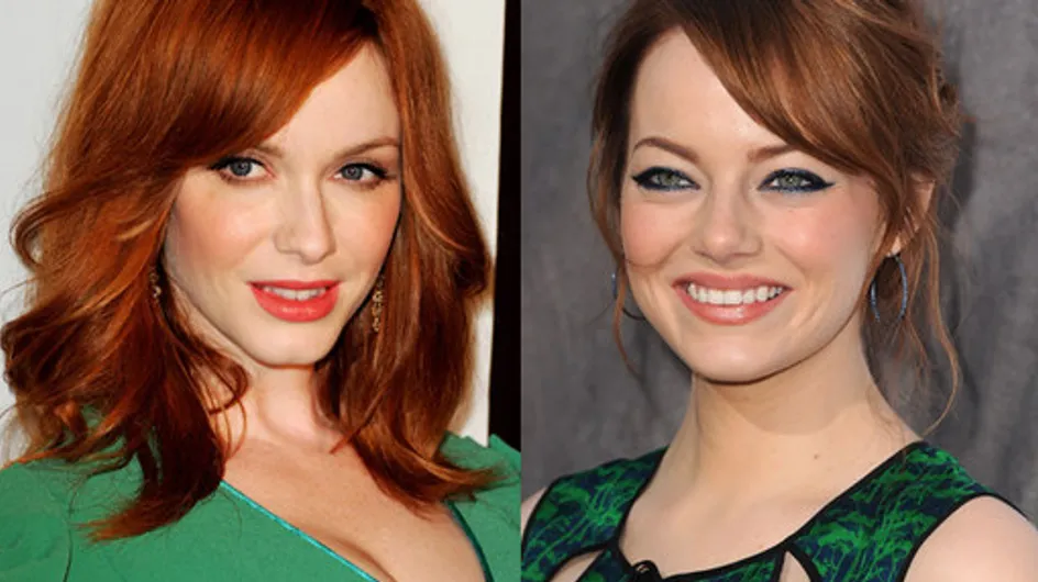 Celebrities with red hair: Flame haired beauties
