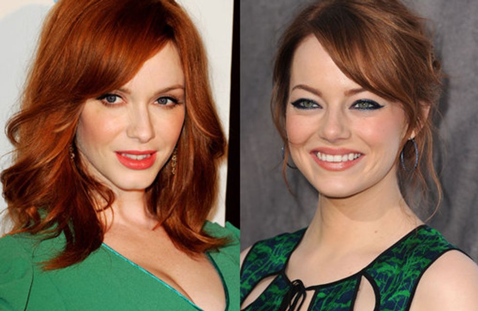 Celebrities with red hair: Flame haired beauties