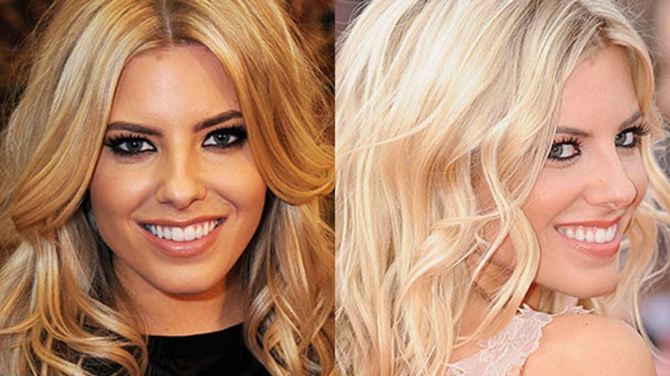 Mollie King hair: Blonde bombshell waves