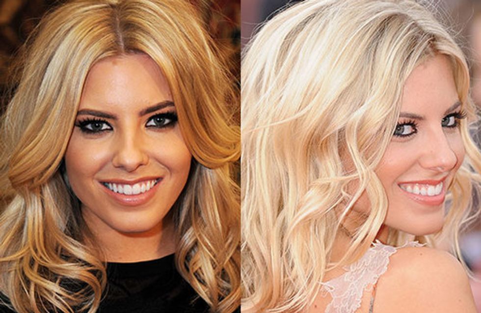 Mollie King Hair Blonde Bombshell Waves Photo Album Sofeminine