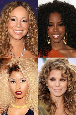 Celebrities With Curly Hair A List Girls With Curls Photo Album