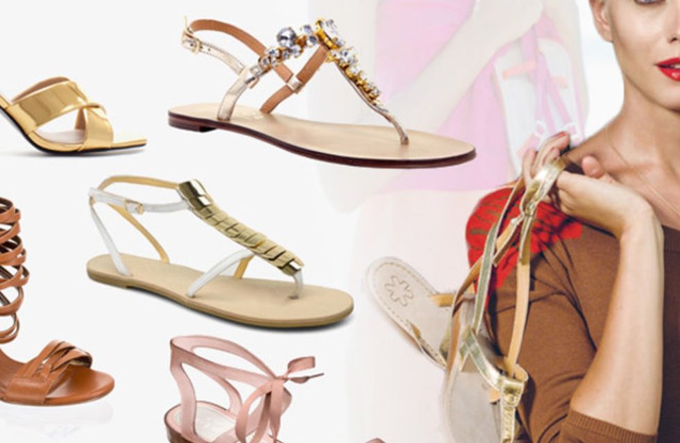 Zeigt her eure Füße! Sandalen & Sandaletten für 2013