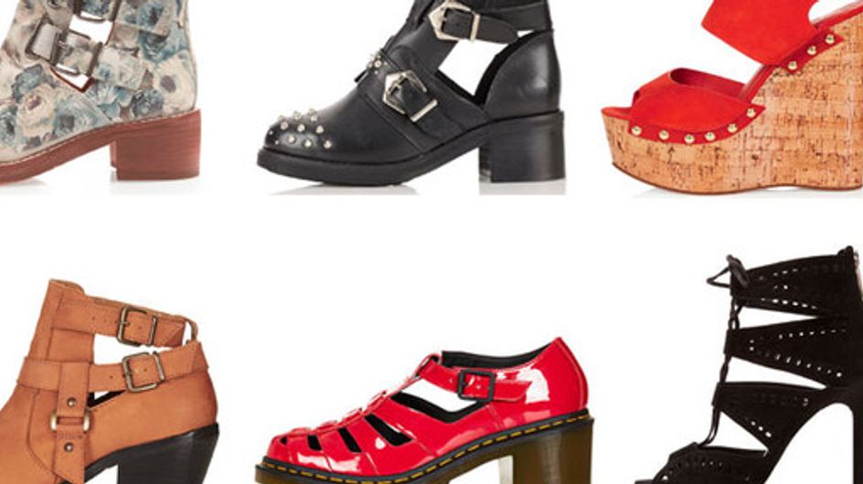 30 Cute cut out shoes