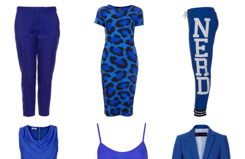 Cobalt blue: This season's coolest hue
