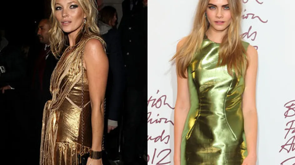 Kate Moss vs Cara Delevingne: Model style