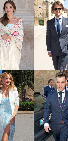 Parejas y ex parejas coinciden en la boda de Israel Bayón y Cristina Sainz