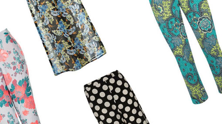Printed trousers: 30 summer looks