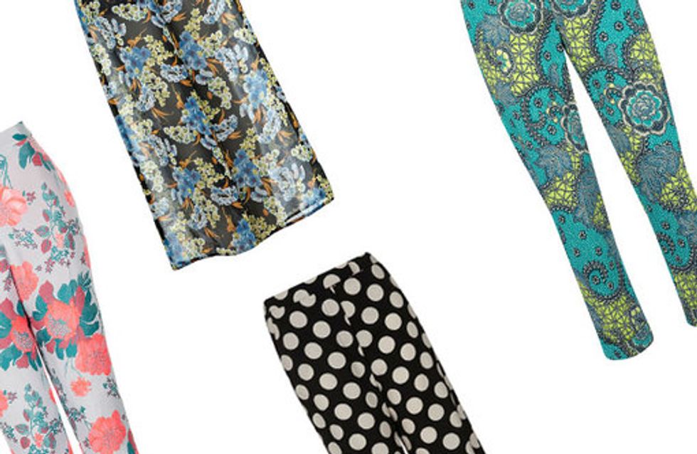 Printed trousers: 30 summer looks