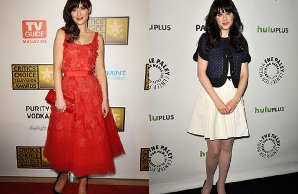 Zooey Deschanel style file: Her hottest looks