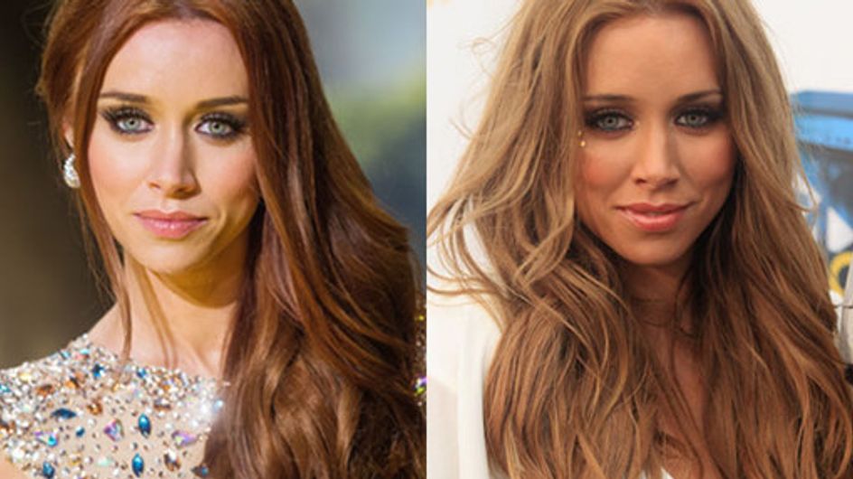Una Healy hair: Perfect Saturday night hair