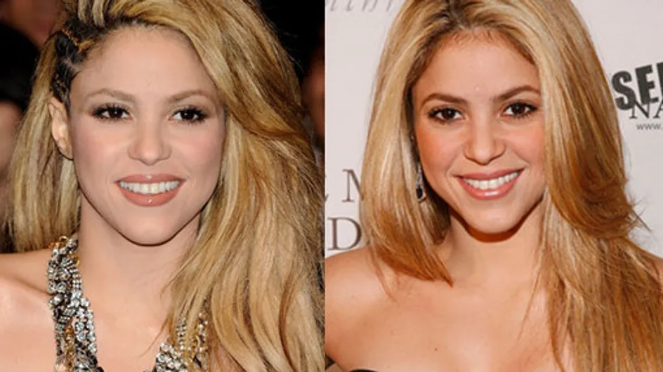 Shakira hair: Hot locks