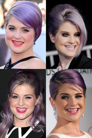 Kelly Osbourne Hair Purple Haired Princess Photo Album Sofeminine