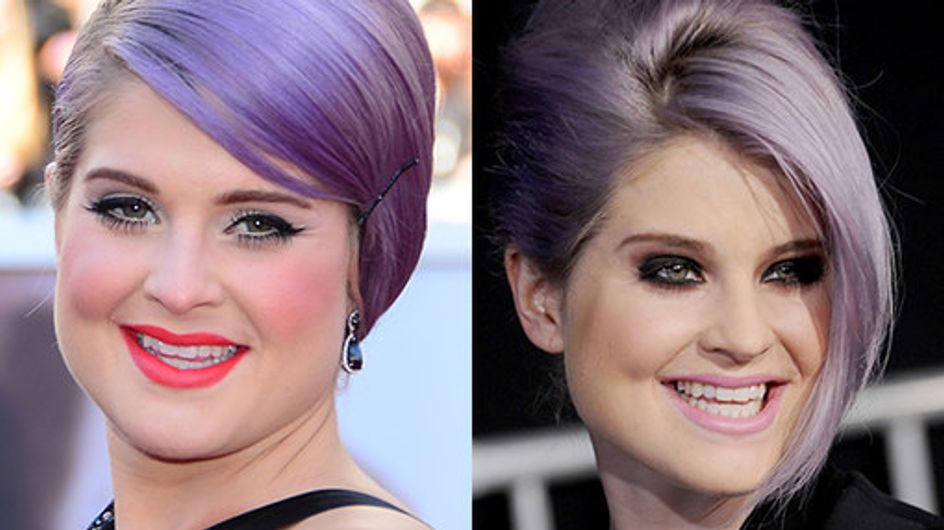 Kelly Osbourne hair: Purple haired princess