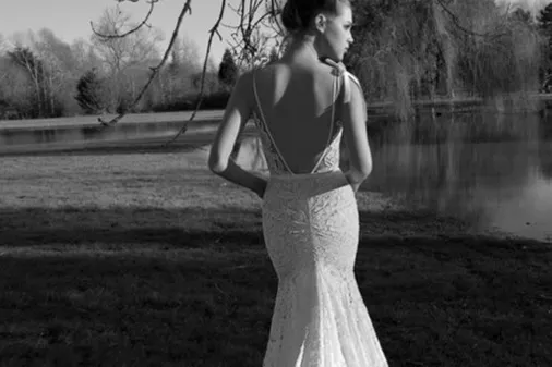 Beautiful backless wedding dresses we love!