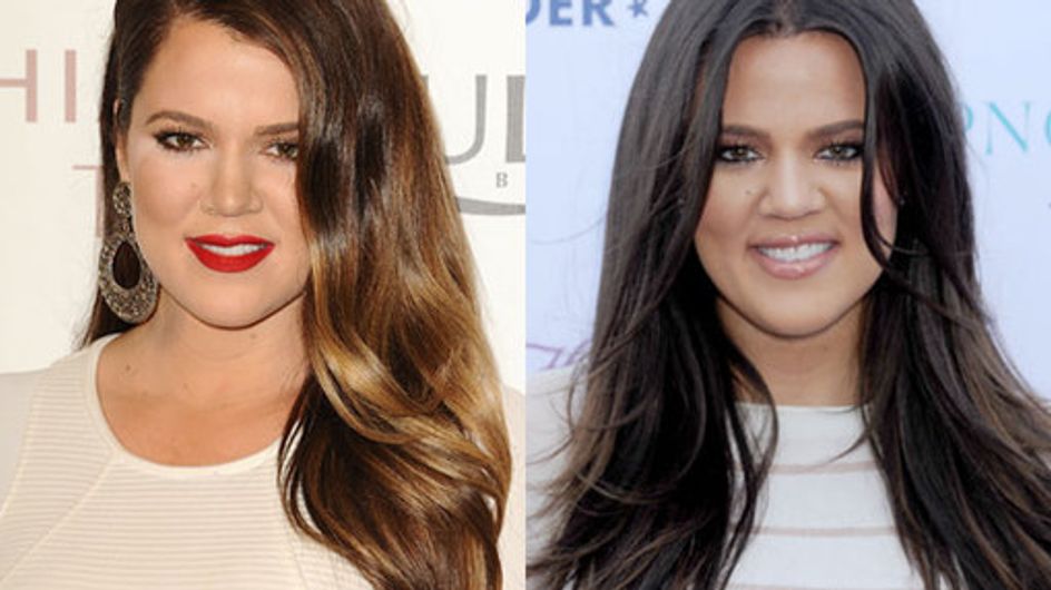 Khloe Kardashian hair: Long sleek locks