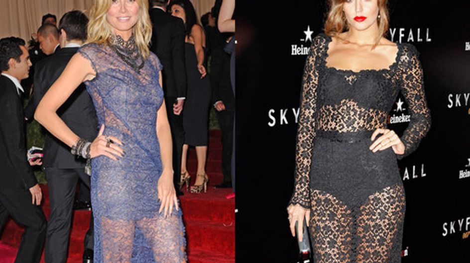 Las famosas con las transparencias más atrevidas