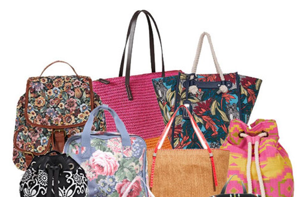 Este verano ¡todo el glamour en tu bolsa de playa!