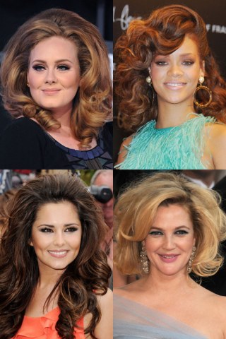 Celebrities With Big Hair Bouffant Hairspiration Photo Album