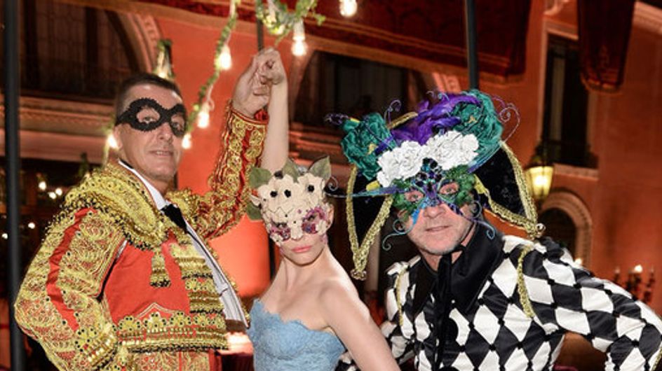 Dolce & Gabanna masked ball