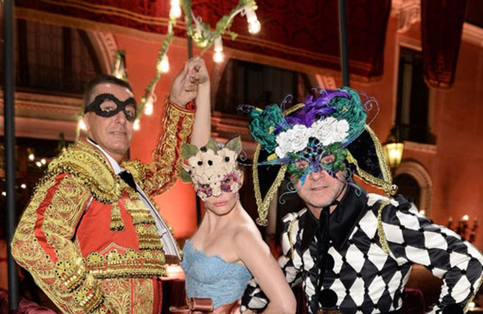 Dolce & Gabanna masked ball