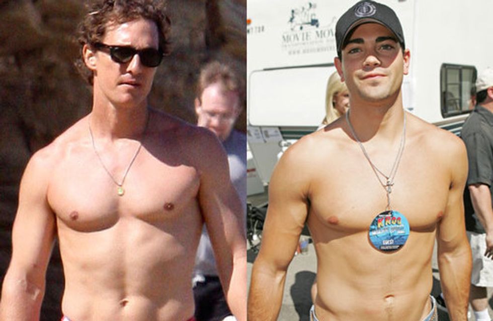 Hot celebrities: Top male torsos