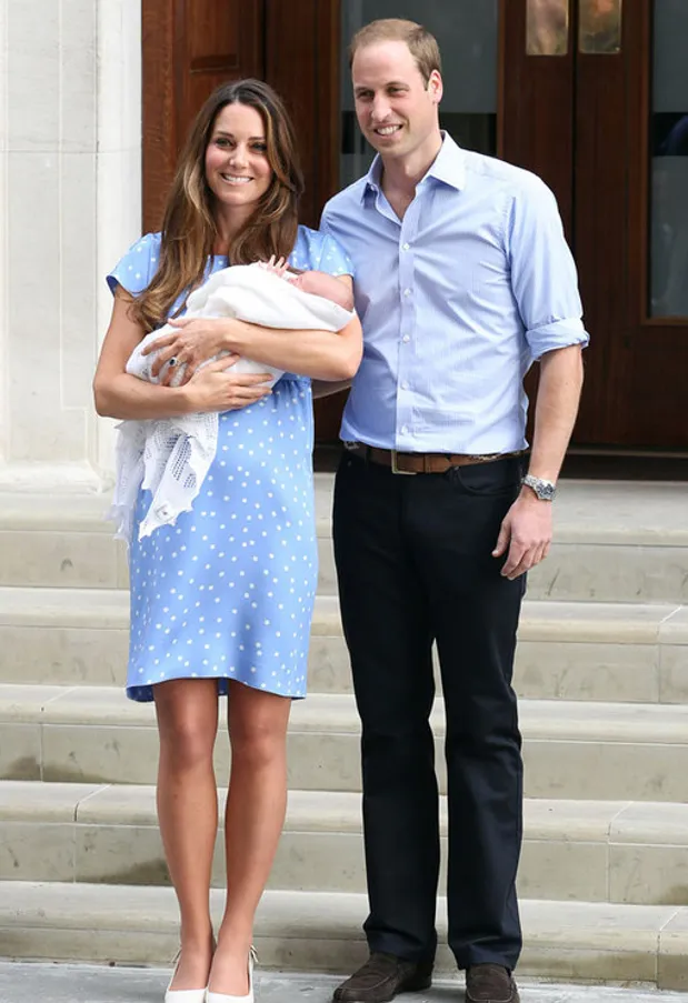 Kate, William en de Royal Baby: hun eerste foto's