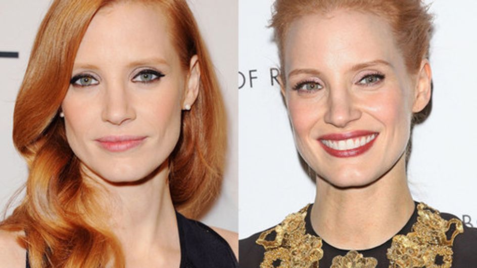 Jessica Chastain hair: Romantic redhead