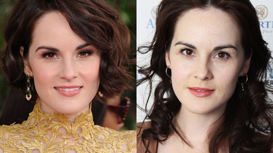 Michelle Dockery hair history