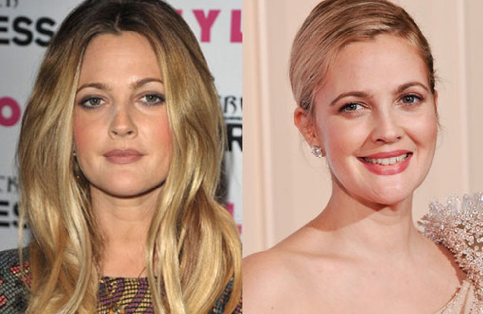 Drew Barrymore Hair Dip Dye Diva Photo Album Sofeminine