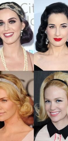 Celebrity Hairstyle: le pettinature vintage delle star